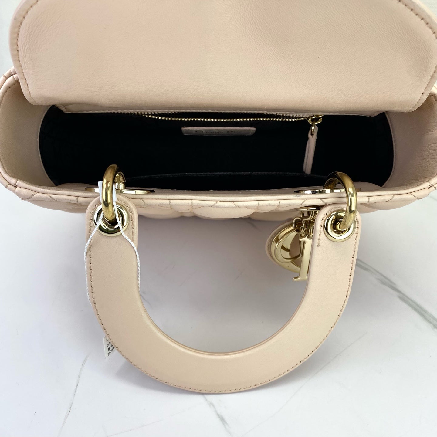 Dior - Lady Dior - Leather - Pink - (mini)