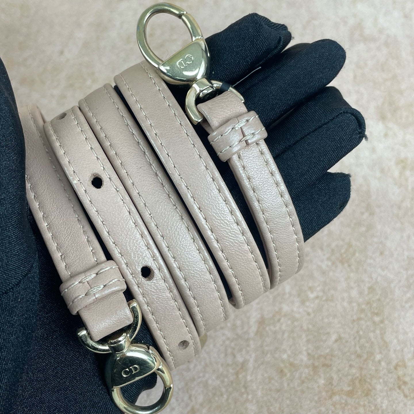 Dior - Lady Dior - Leather - Pink - (mini)
