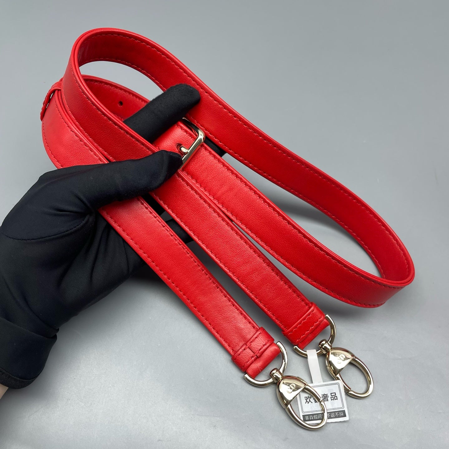 Dior - Lady Dior - Leather - Red - (medium)