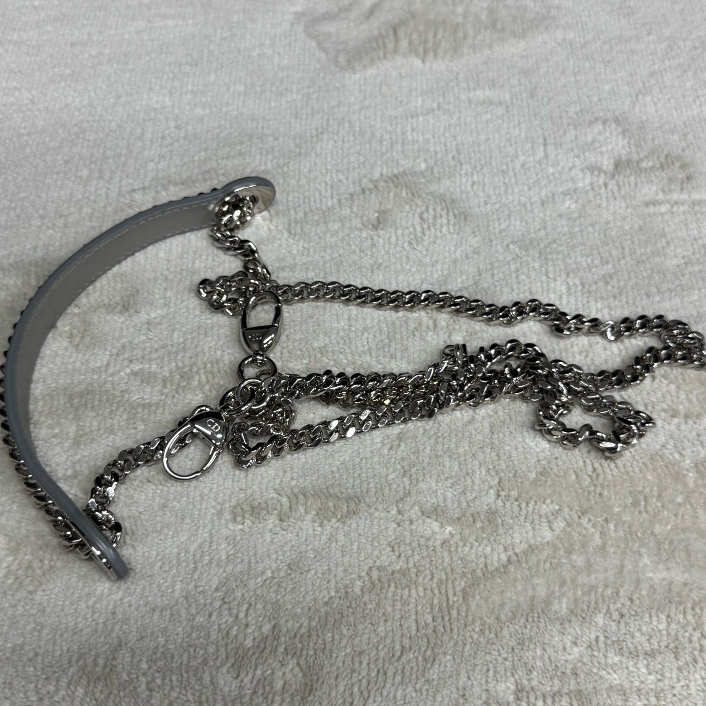 Dior - Lady Dior - Leather - Silver - (mini)