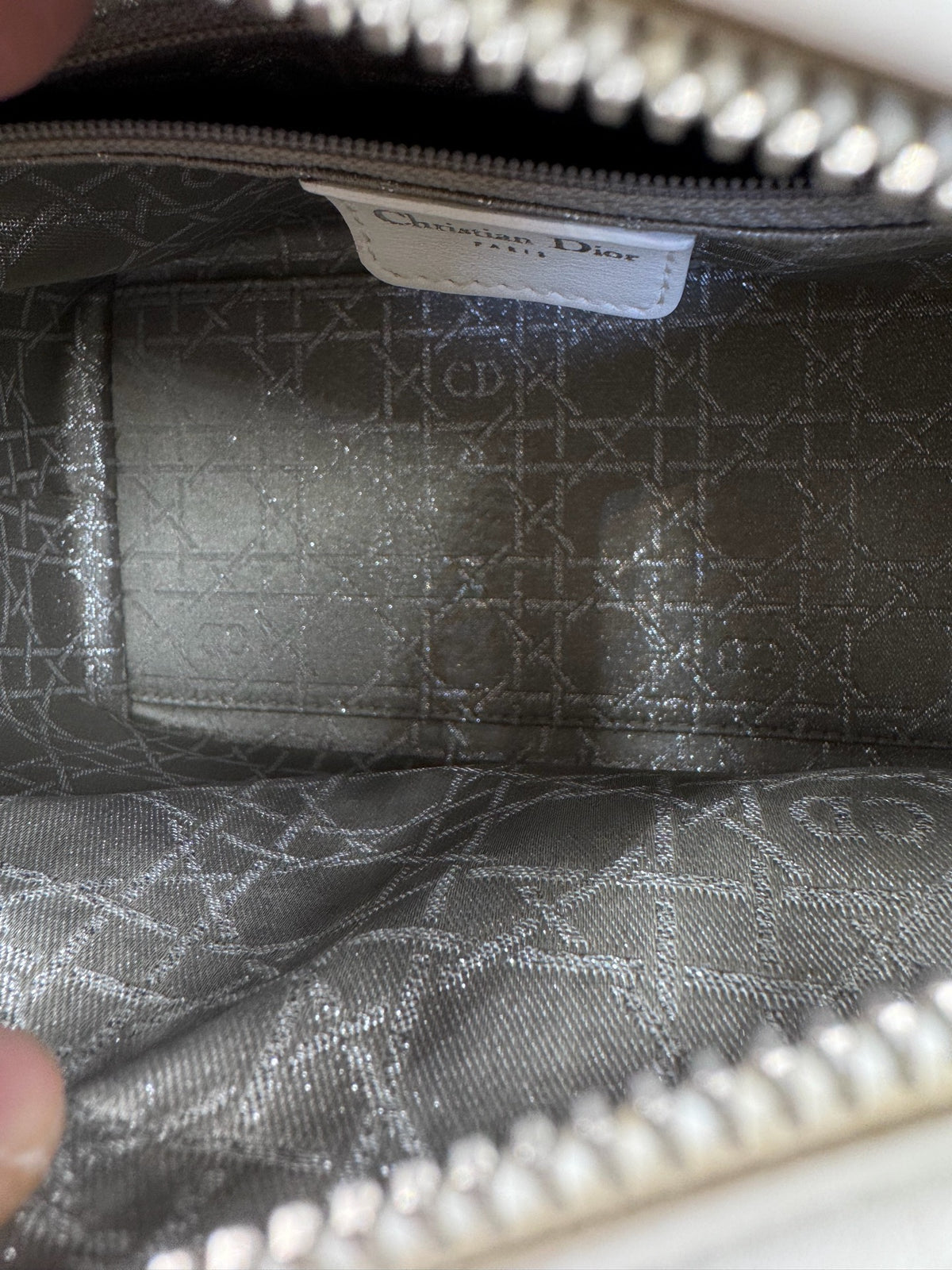 Dior - Lady Dior - Leather - White