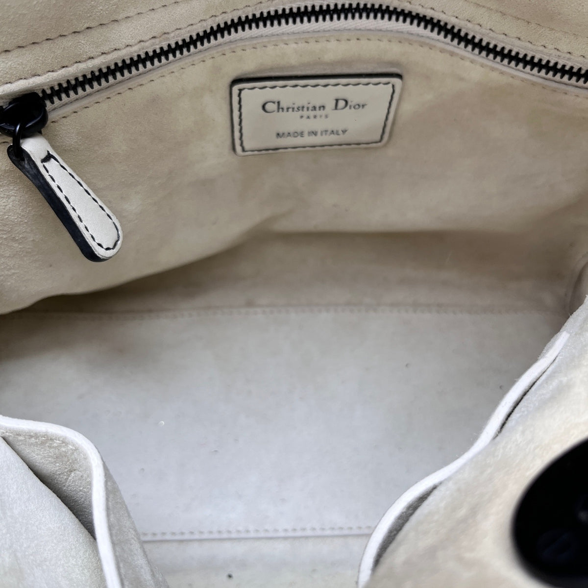 Dior - Lady Dior - Leather - White - (medium)