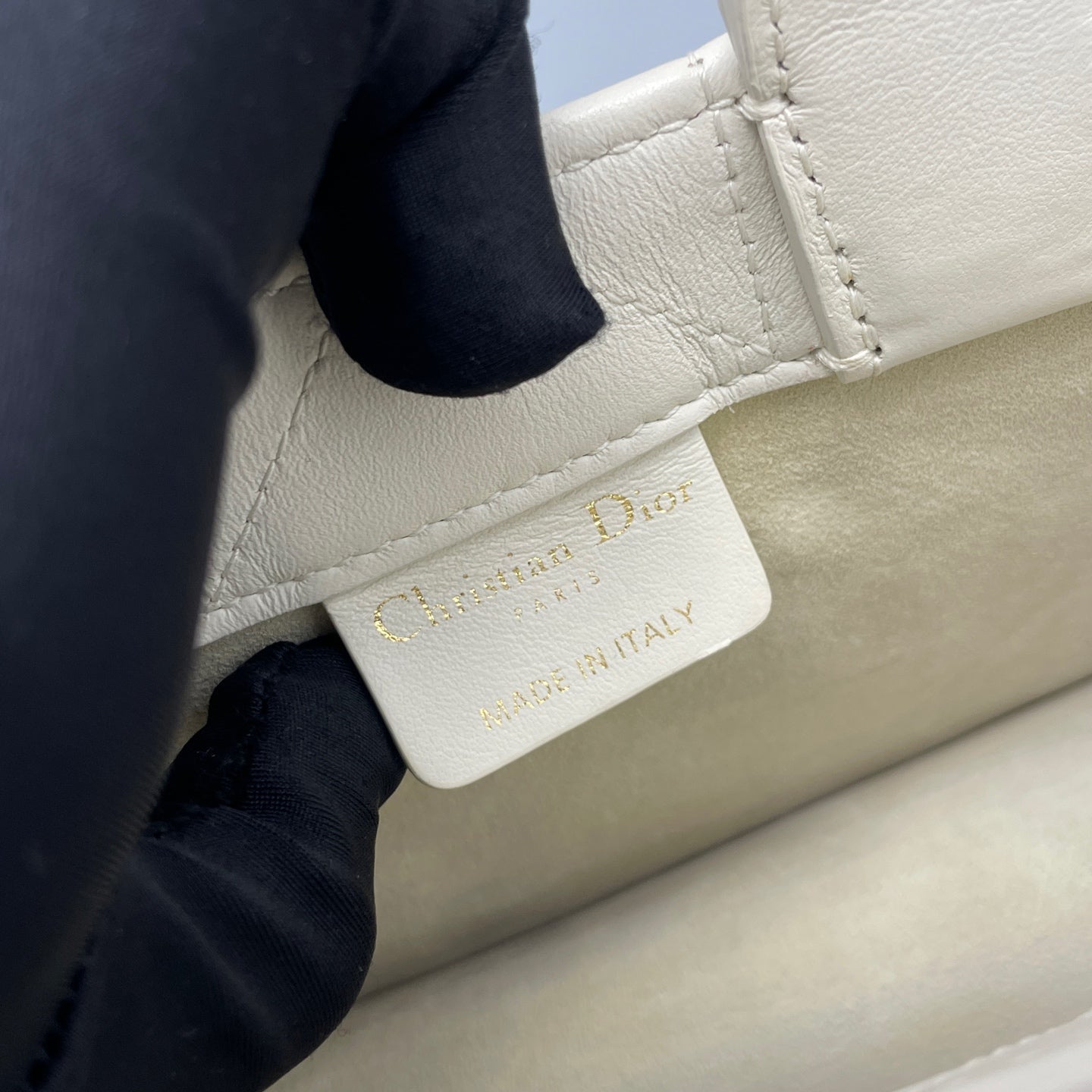 Dior - Lady Dior - Leather - White - (mini)