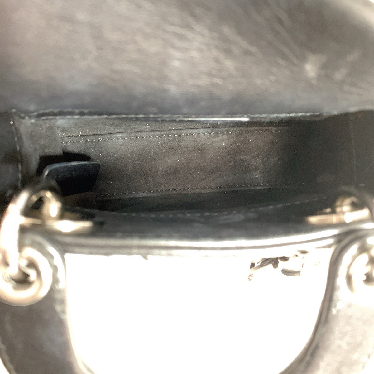 Dior - Lady Dior Mini - Leather - Black - (mini)