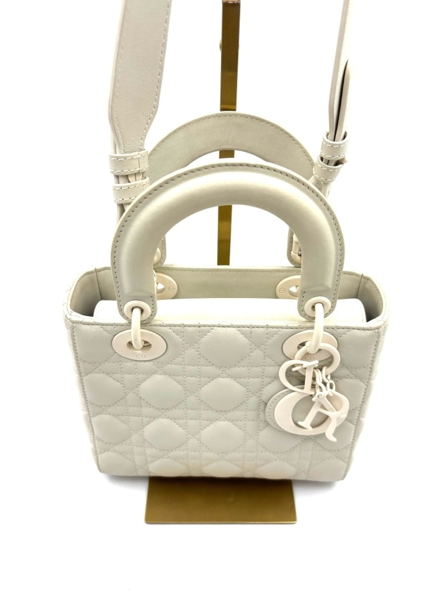 Dior - Lady Dior My ABCDior - Leather - Beige - (small)
