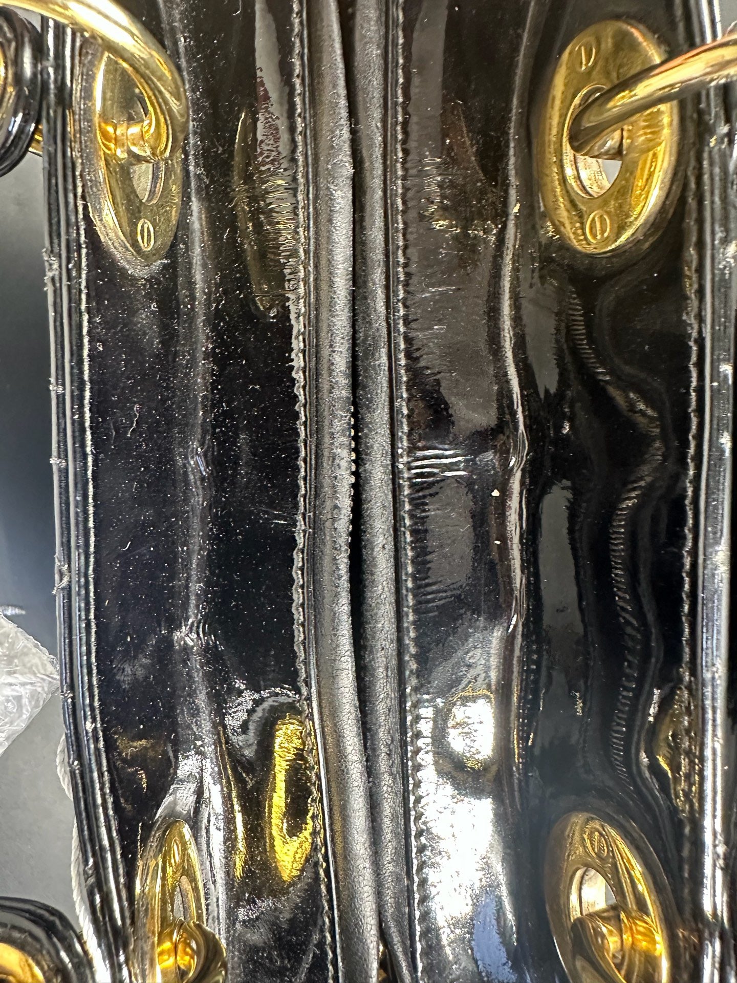 Dior - Lady Dior - Patent leather - Black - (medium)