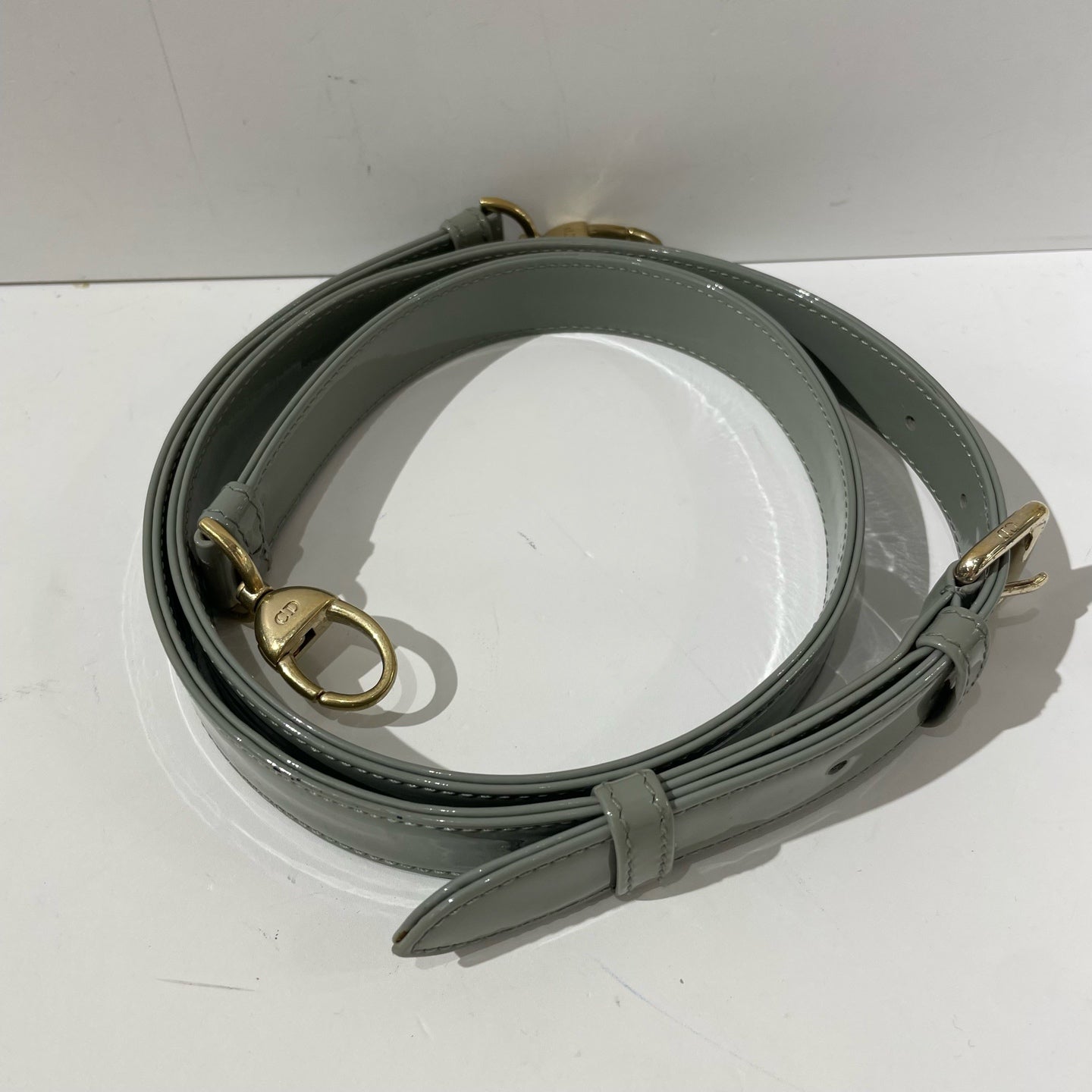 Dior - Lady Dior - Patent leather - Green - (small)