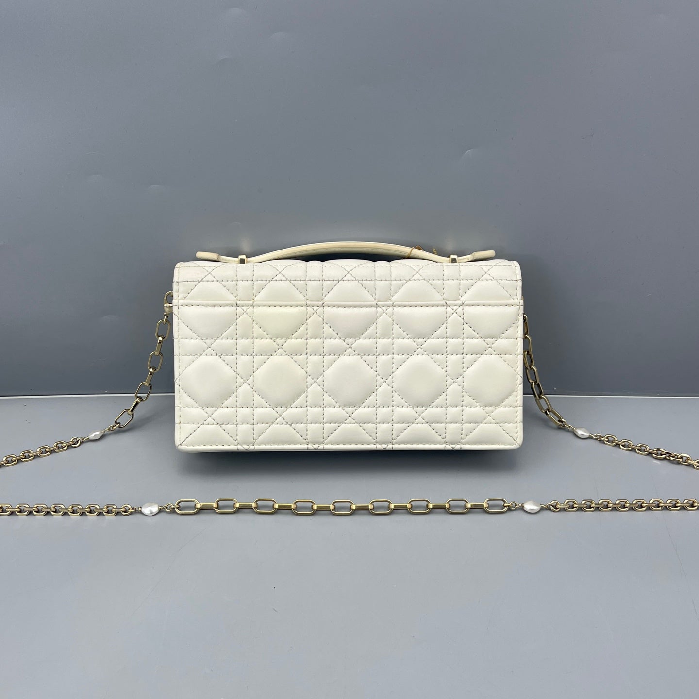 Dior - Lady WOC - Lambskin leather - White - (mini)
