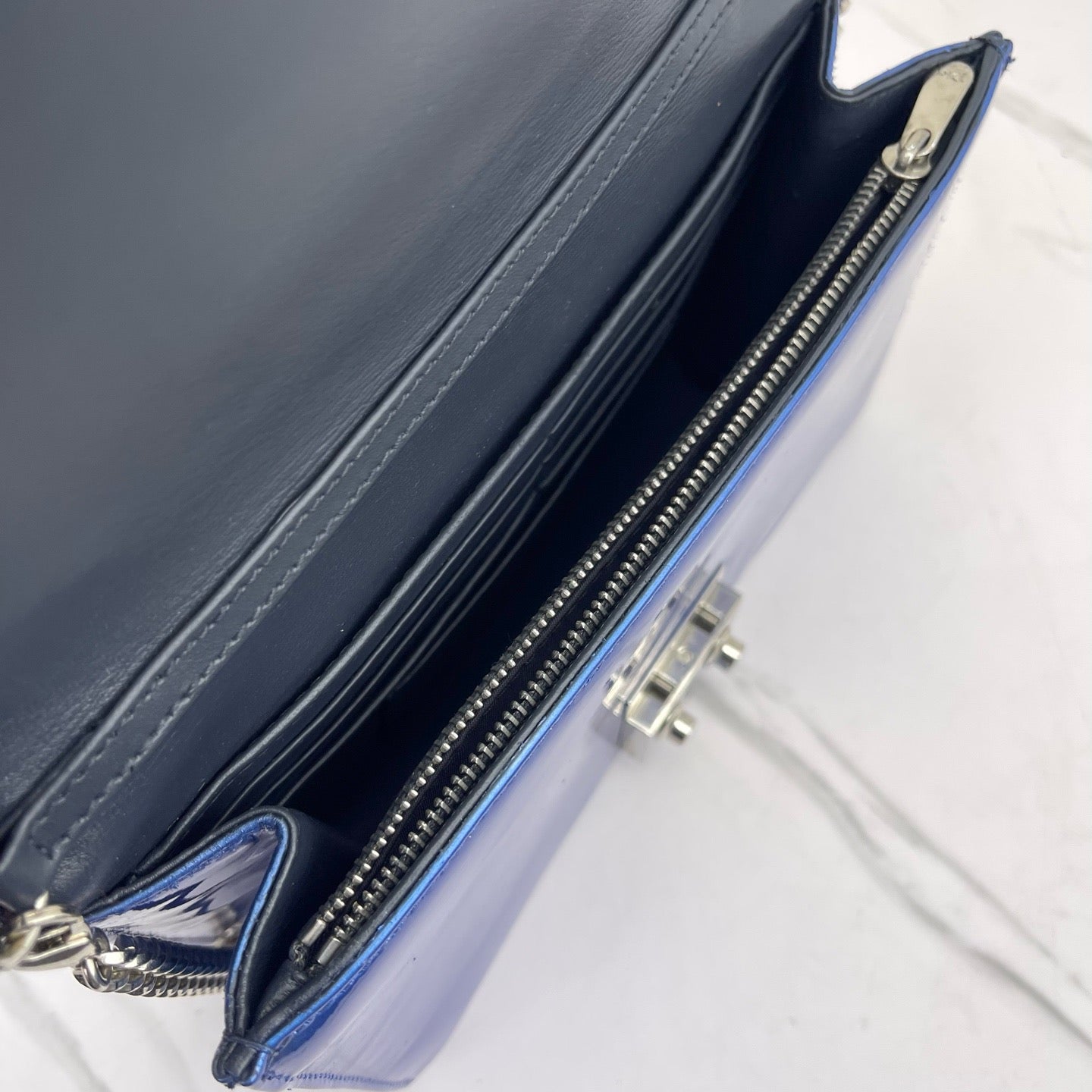 Dior - Miss Dior - Patent leather - Blue - (small)