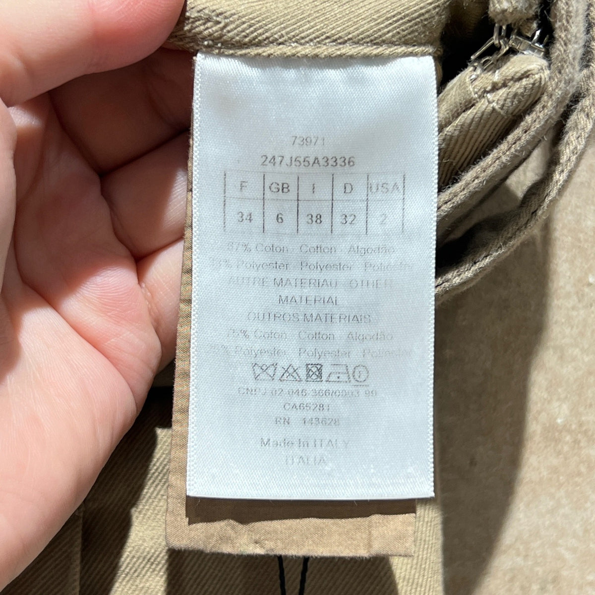 Dior - Other - Cotton - Beige - (34)
