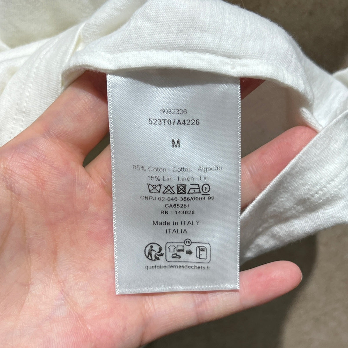 Dior - Other - Cotton - White - (M)