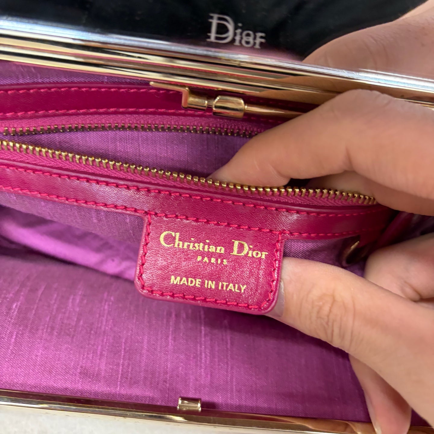 Dior - Other - Leather - Pink - (small)