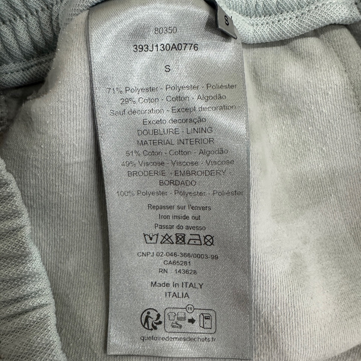 Dior - Other - Polyester - Grey - (S)
