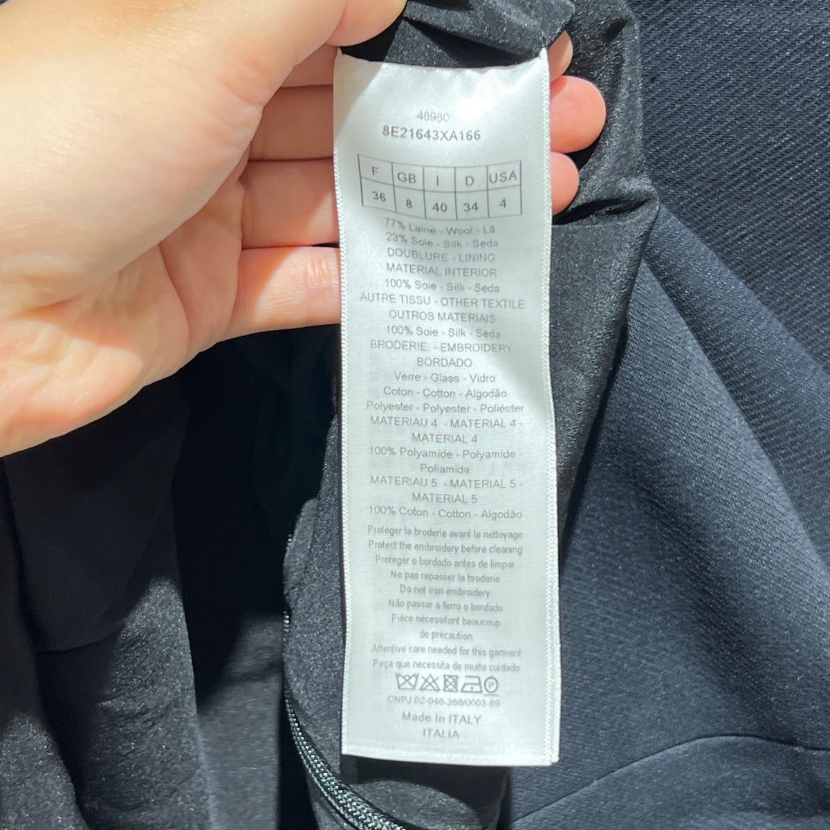 Dior - Other - Wool - Black - (36)