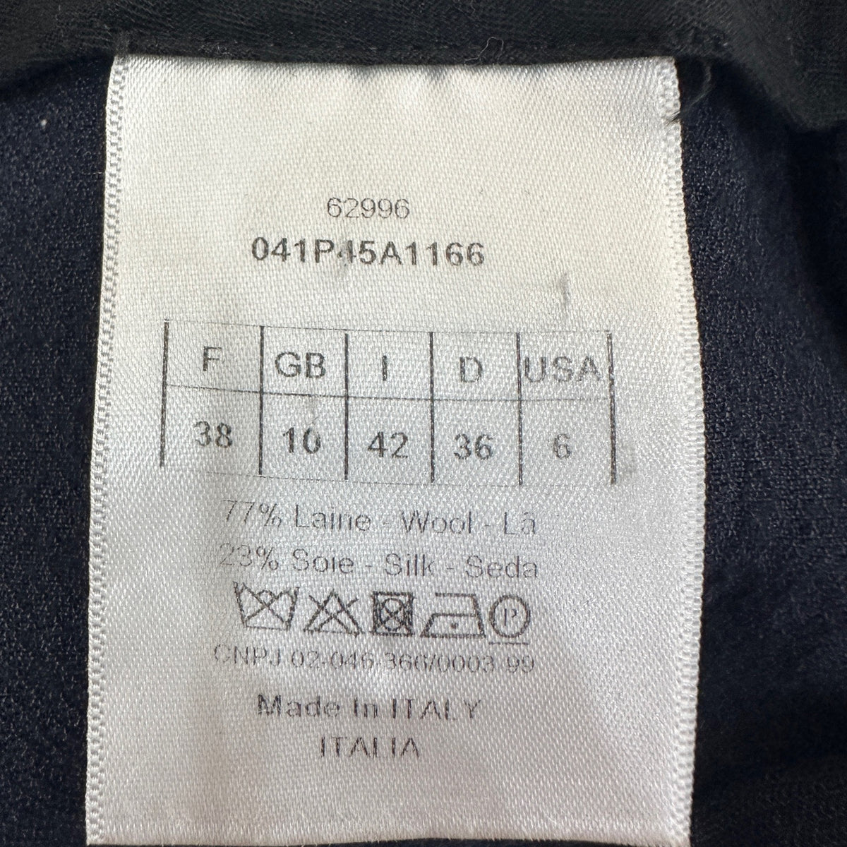 Dior - Other - Wool - Black - (38)