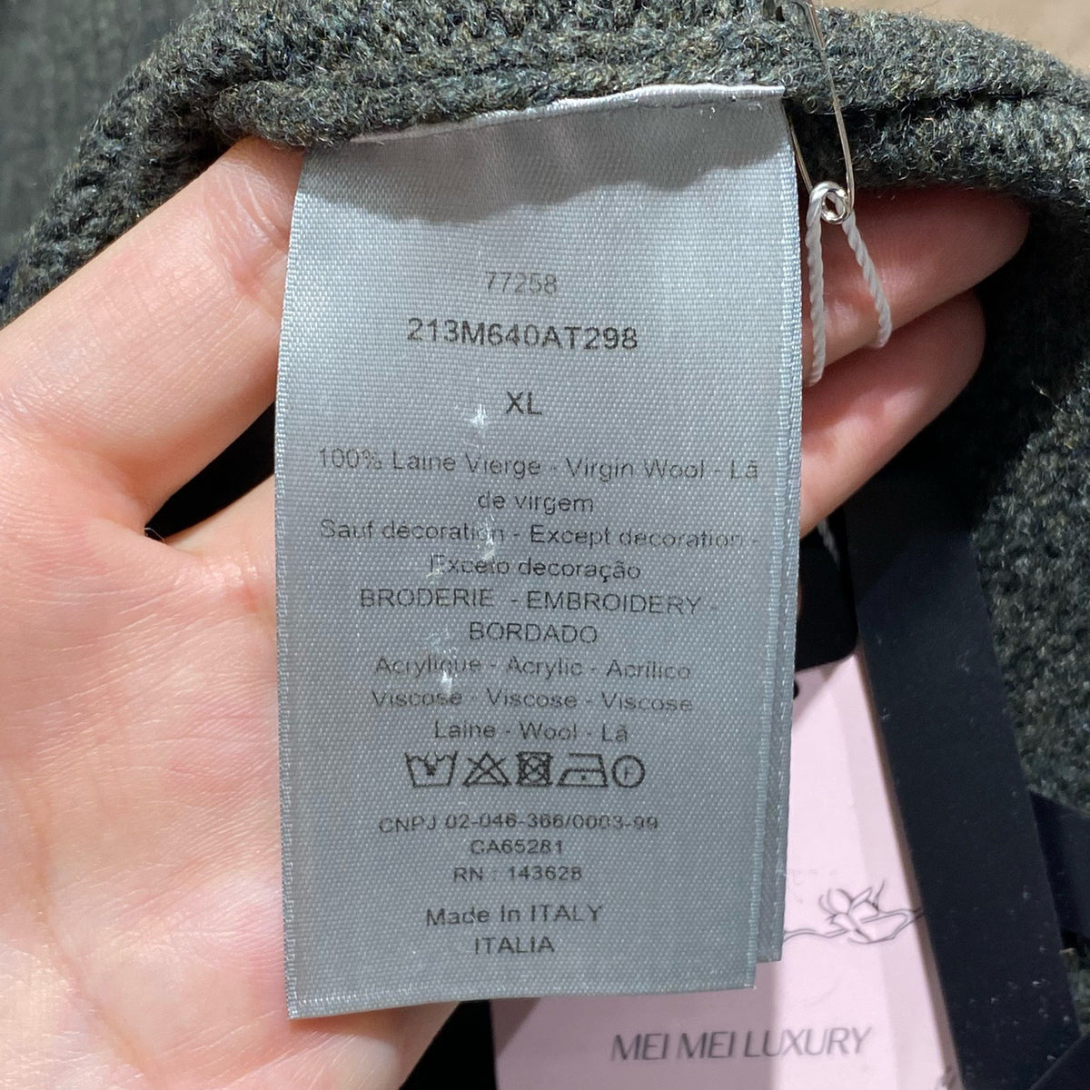 Dior - Other - Wool - Green - (XL)