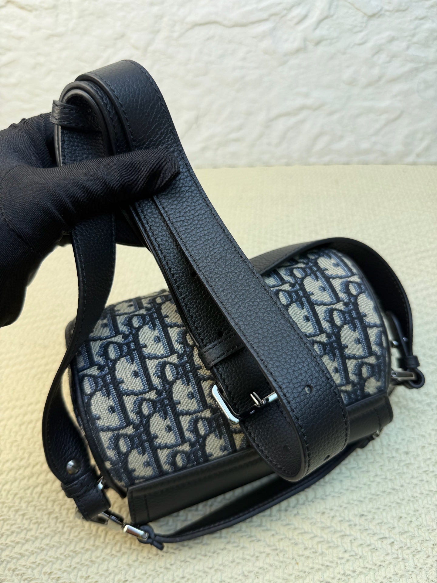 Dior - Roller Saddle Bag - Cloth - Brown - (Small)