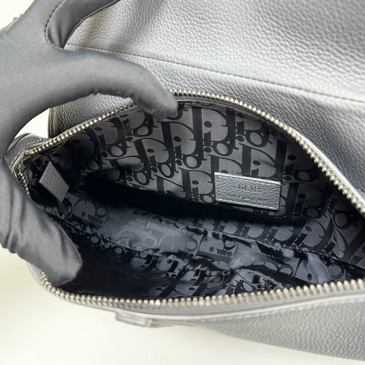 Dior - Saddle 1947 - Leather - Grey - (medium)