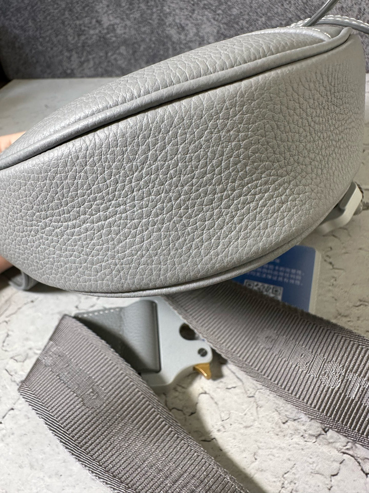 Dior - Saddle 1947 - Leather - Grey - (medium)