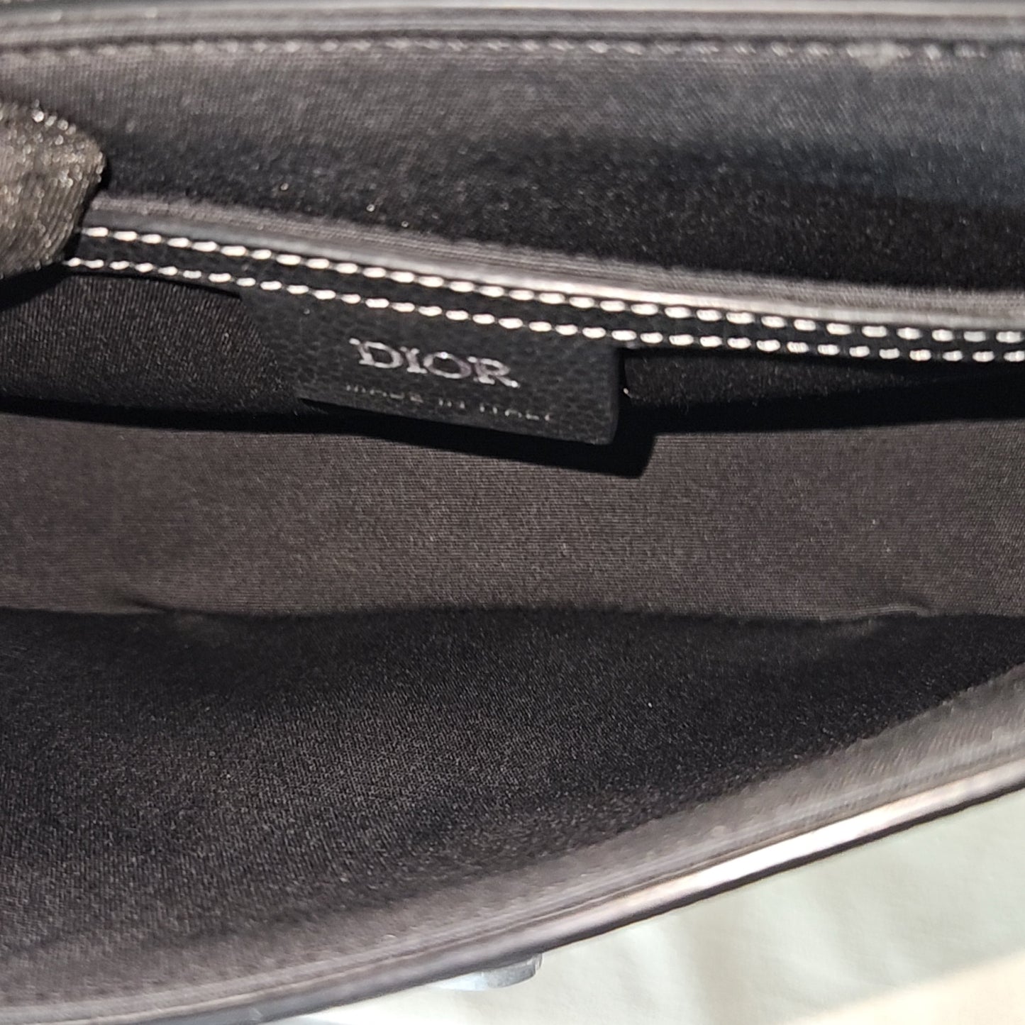 Dior - Saddle Bag - Calfskin - Black - (mini)