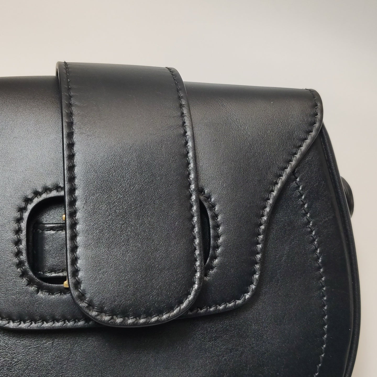 Dior - Saddle bag - Leather - Black - (mini)