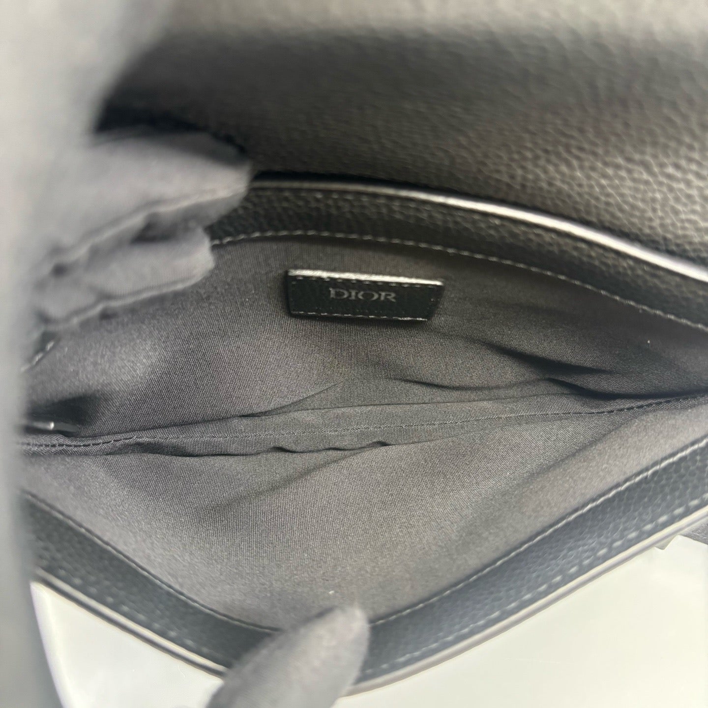 Dior - Saddle Bag - Leather - Black - (small)