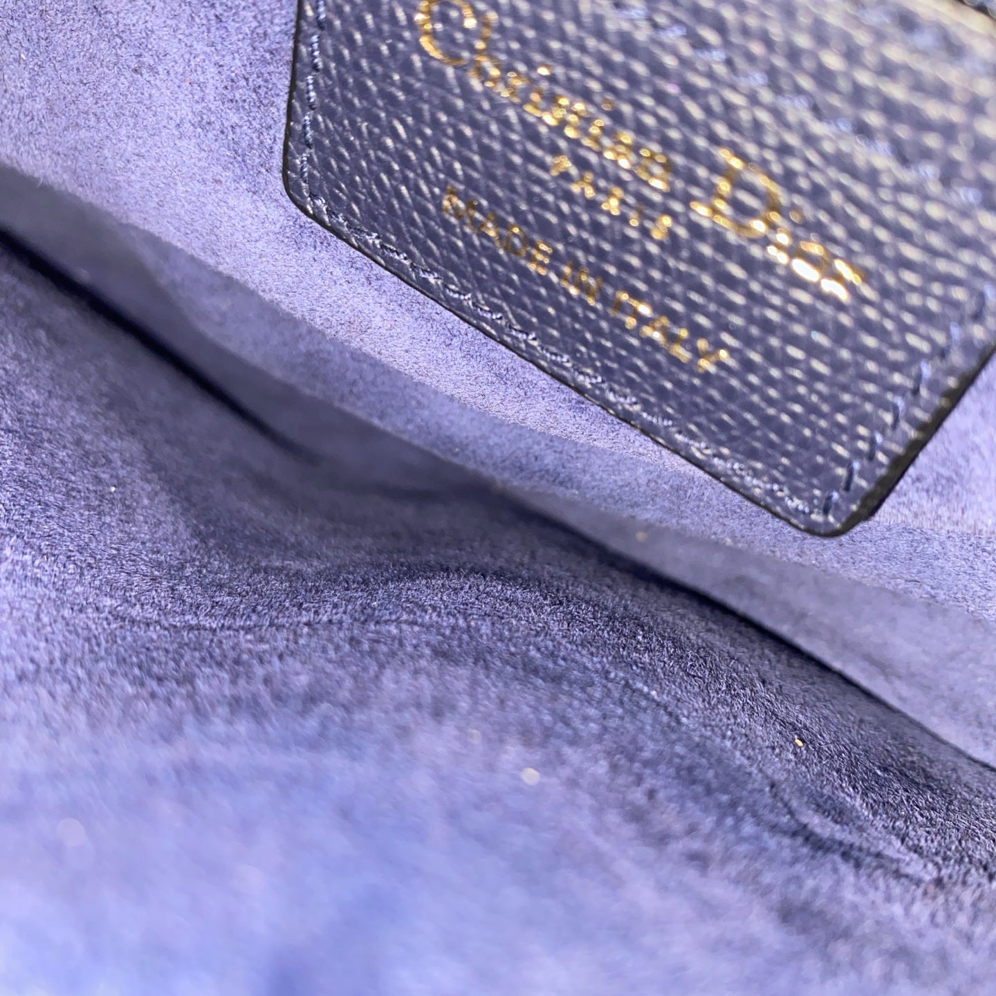 Dior - Saddle Bag - Leather - Blue - (medium)
