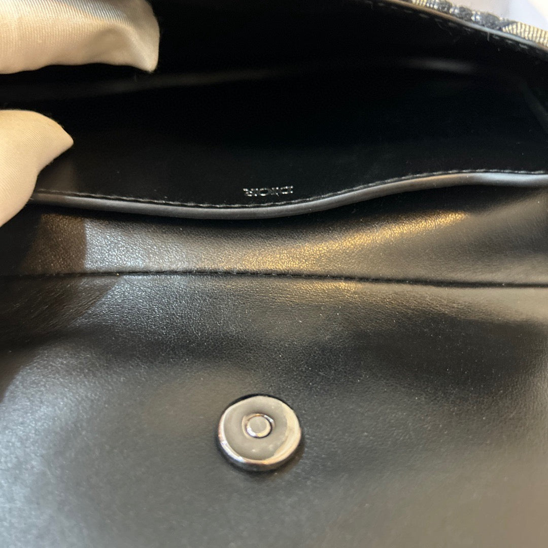Dior - Saddle belt bag - Cloth - Brown - (mini)