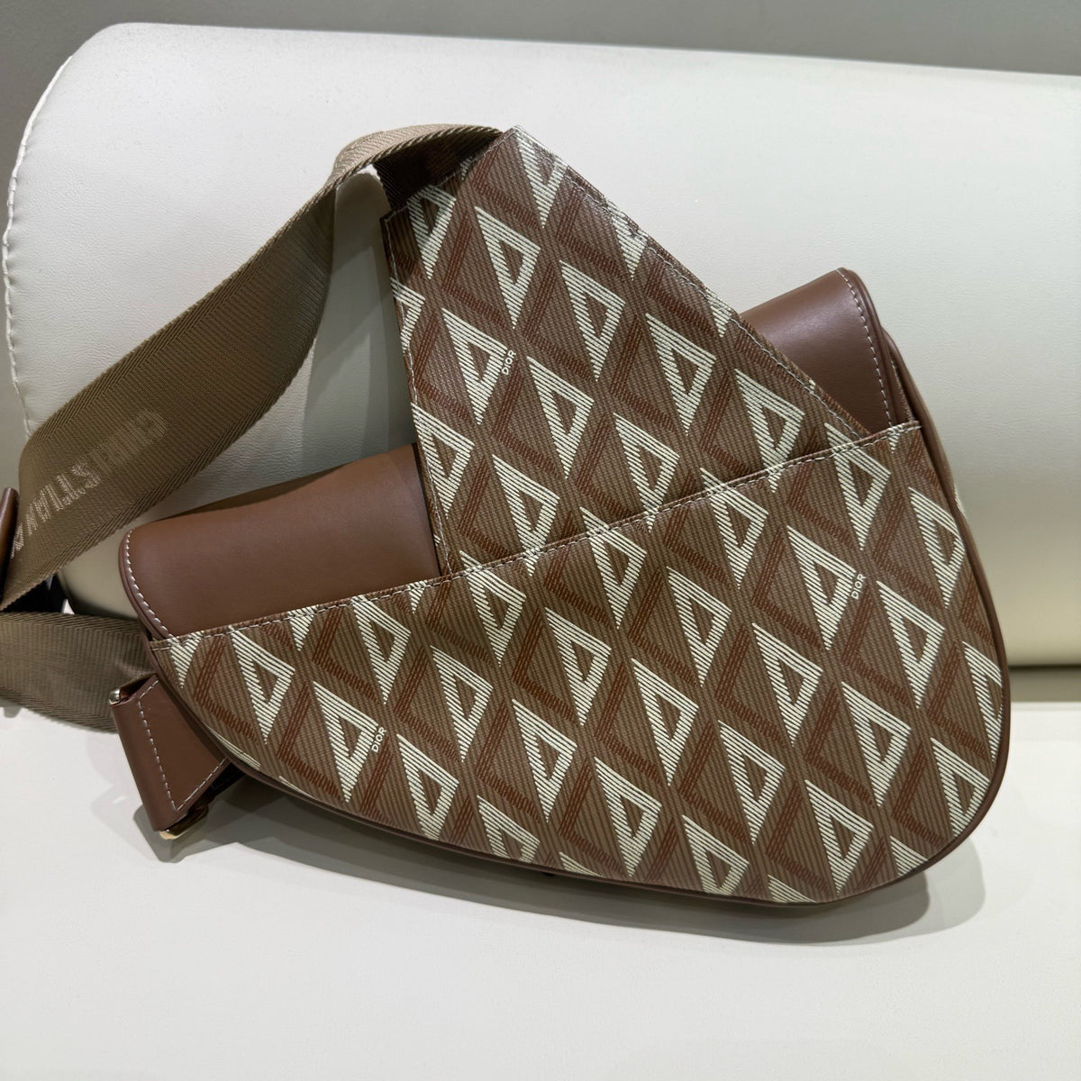 Dior - Saddle CD Diamond - Cloth - Brown