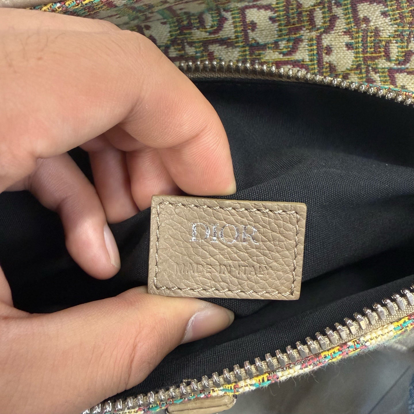 Dior - Saddle - Cloth - Beige - (medium)