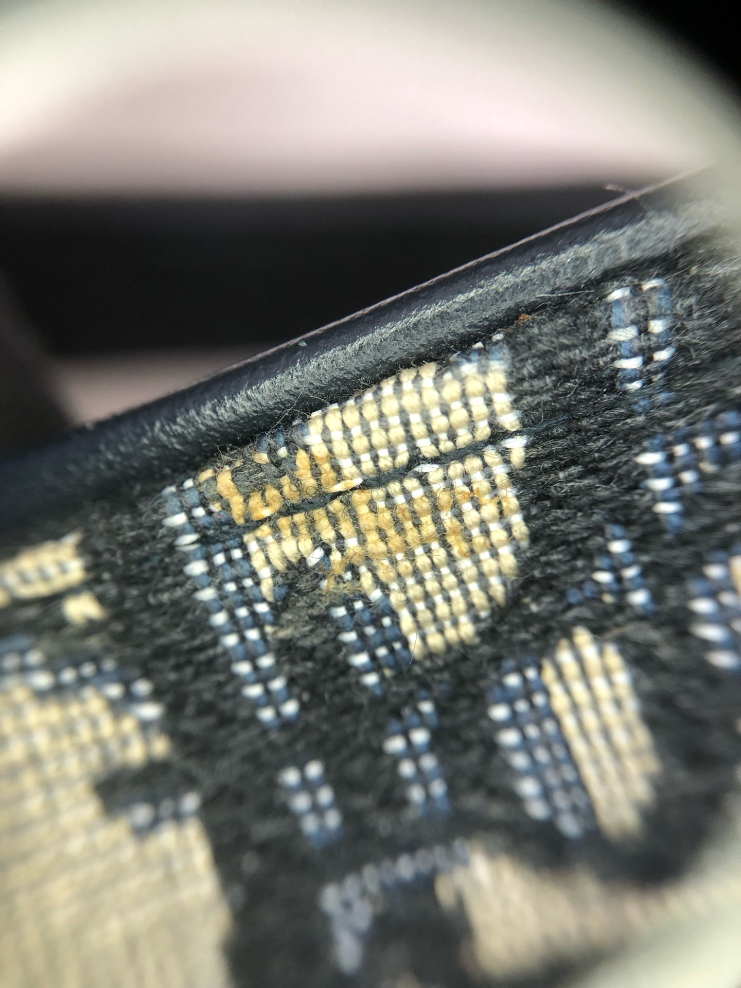 Dior - Saddle - Cloth - Navy - (medium)