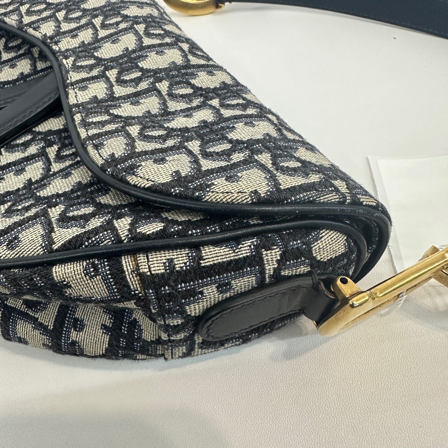 Dior - Saddle - Cloth - Navy - (medium)