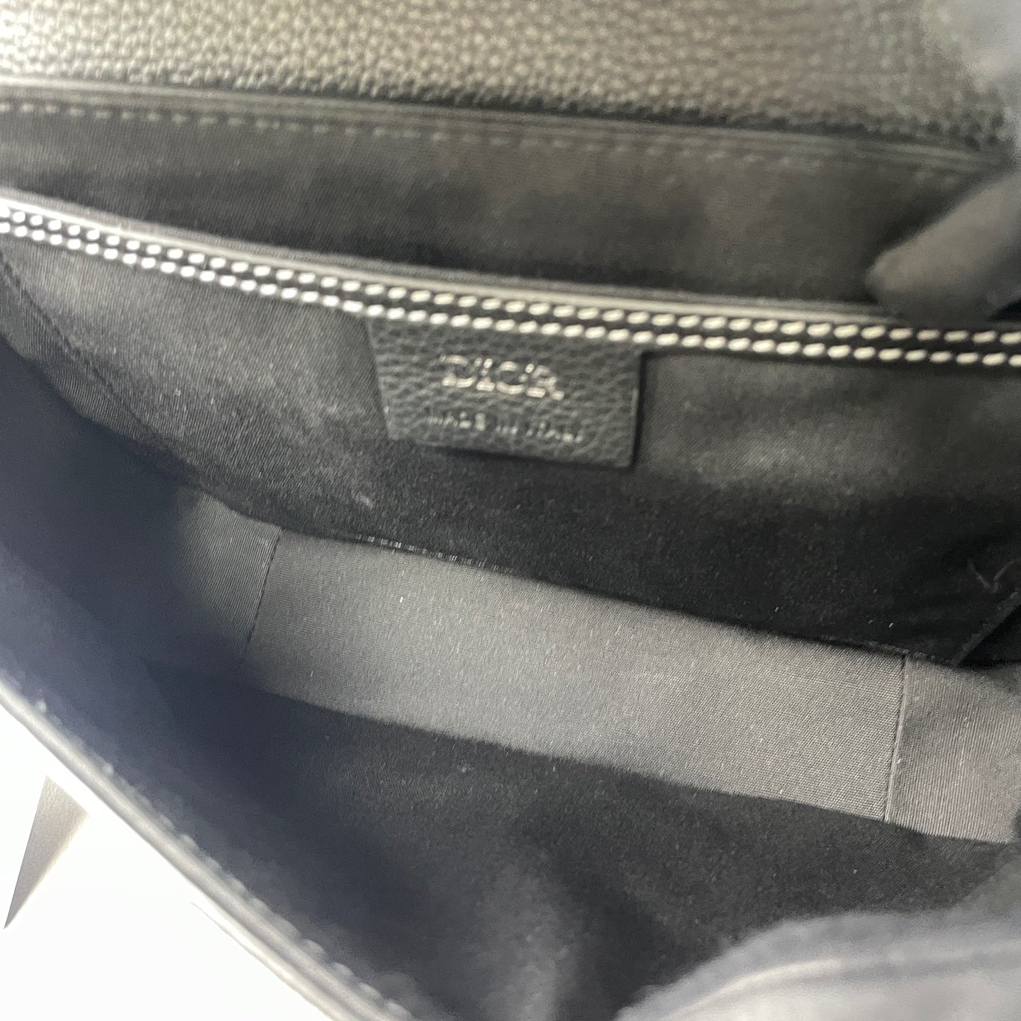 Dior - Saddle - Leather - Black - (medium)