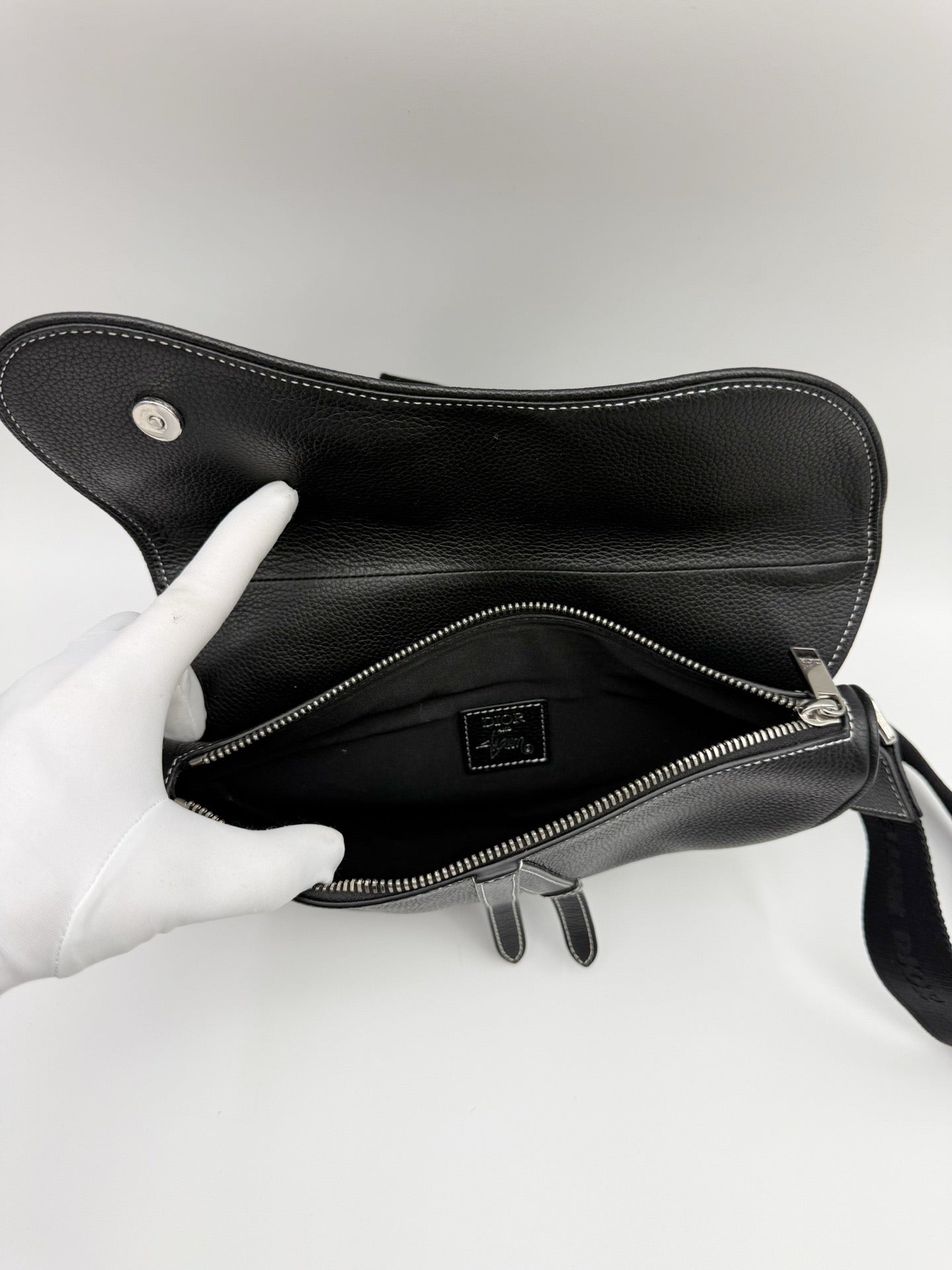 Dior - Saddle - Leather - Black - (mini)