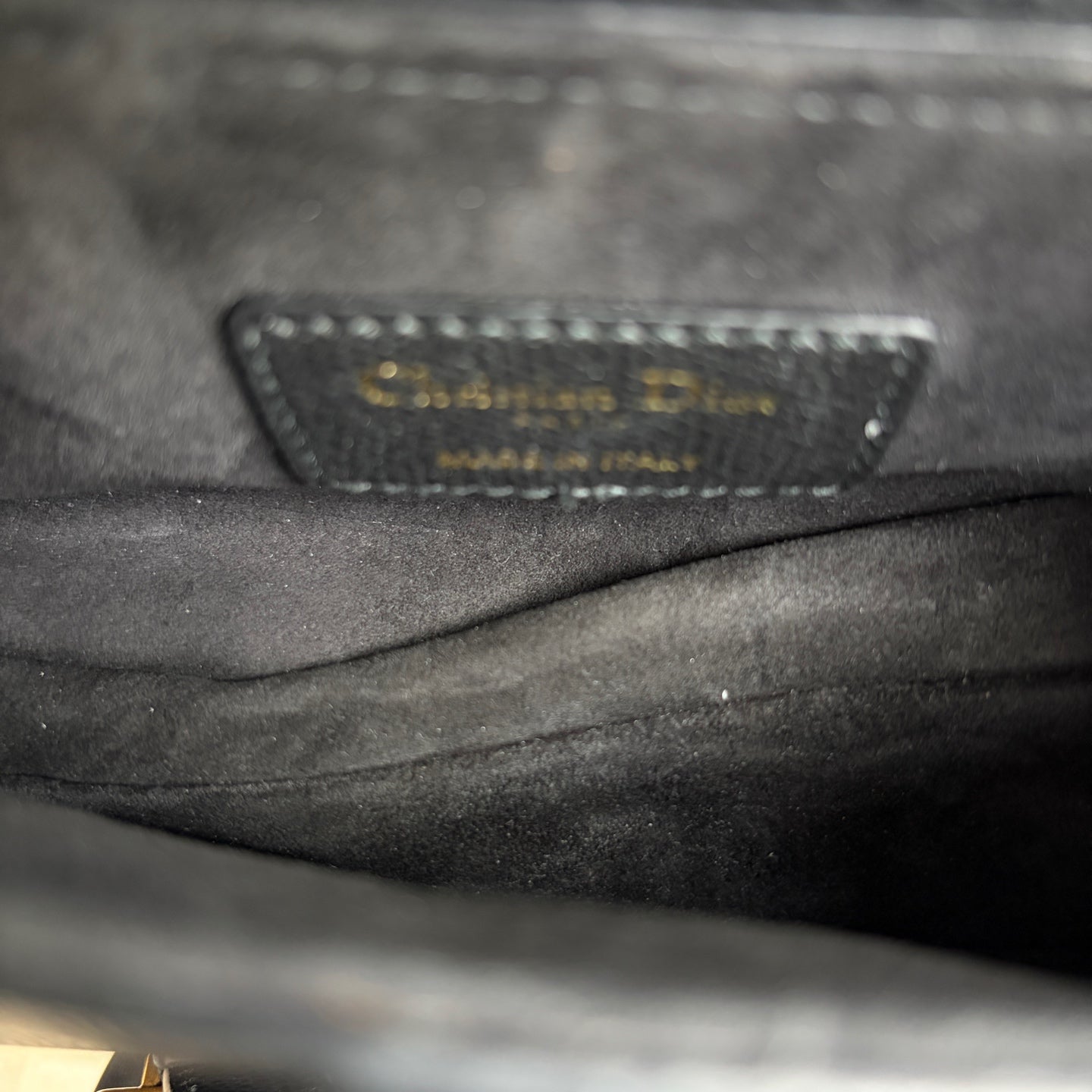 Dior - Saddle - Leather - Black - (small)