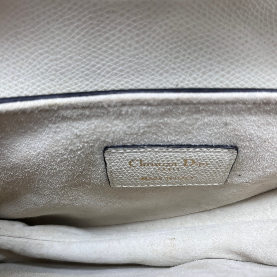 Dior - Saddle - Leather - White - (small)