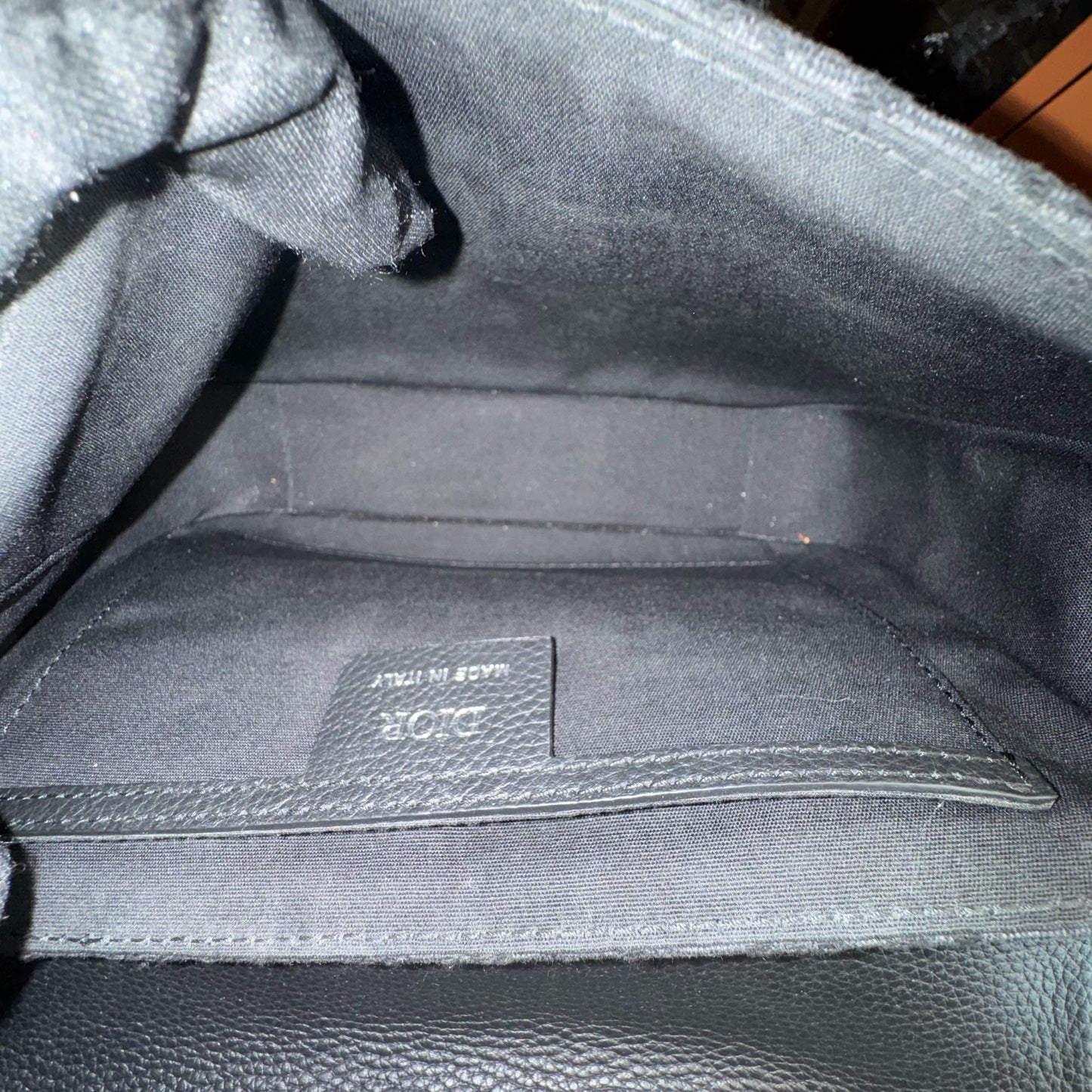 Dior - Saddle Messenger Bag - Cloth - Black - (small)
