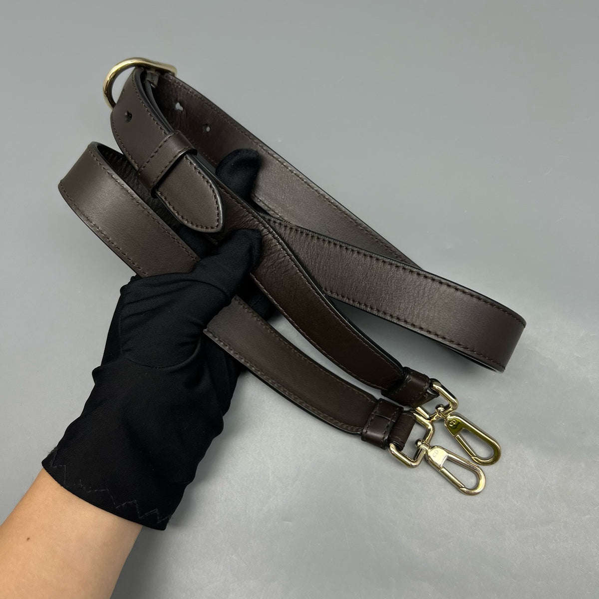 Dior - Shield - Leather - Brown - (medium)