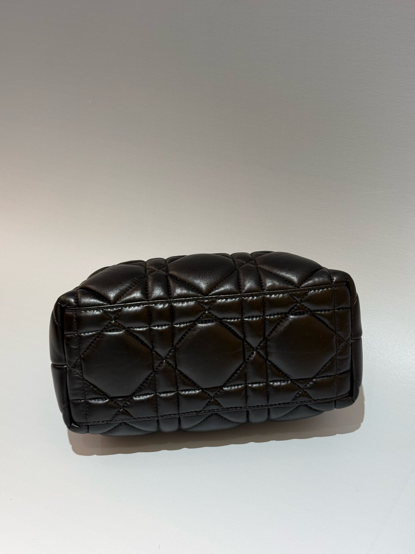 Dior - Travel Hobo Bag - Cowhide leather - Black - (medium)