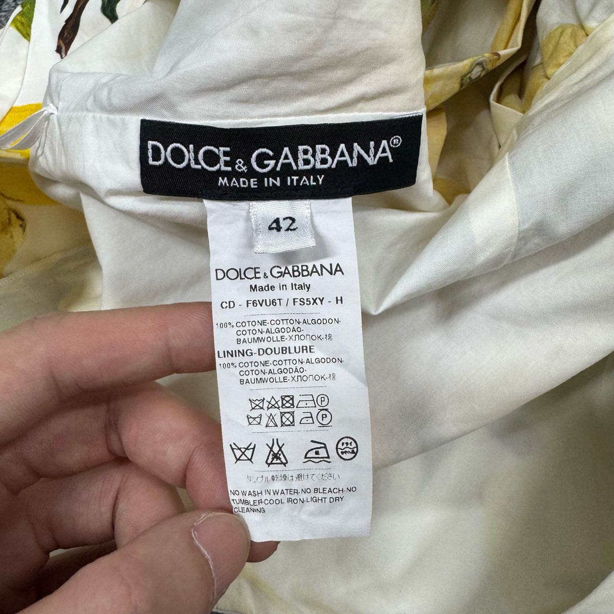 Dolce & Gabbana - Other - Cotton - Multicolour - (42)
