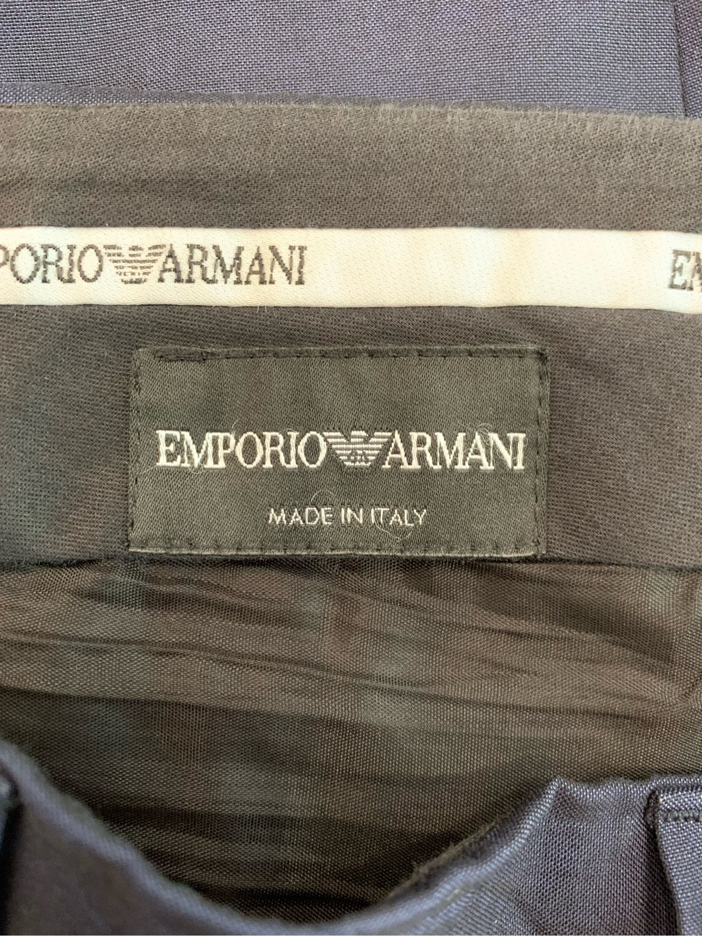 Emporio Armani - David Line - Wool - Navy - (S)