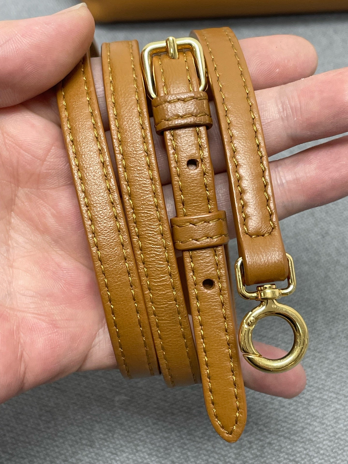 Fendi - First - Leather - Brown - (small)