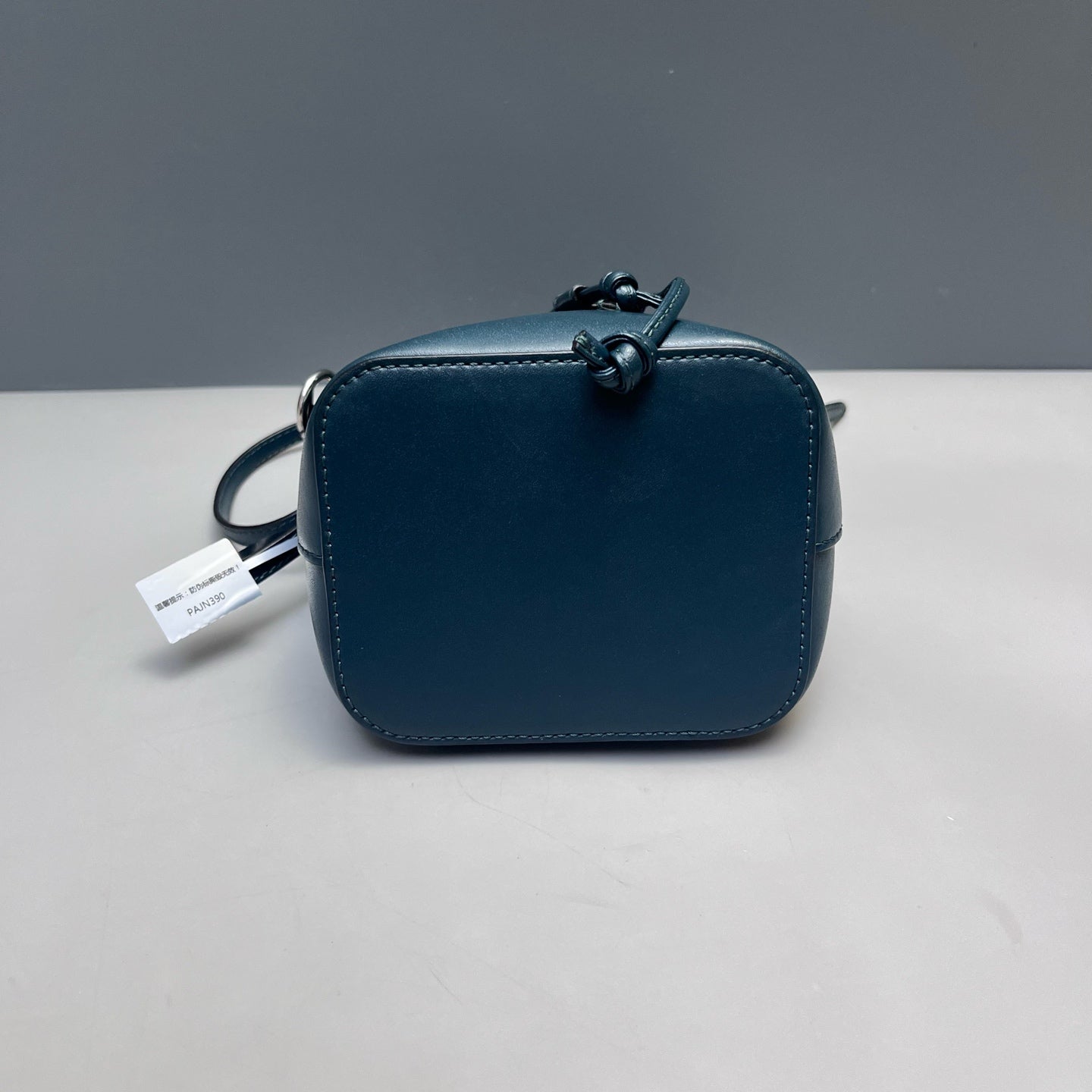 Fendi - Mini Bucket Bag - Smooth leather - Petrol Blue - (mini)