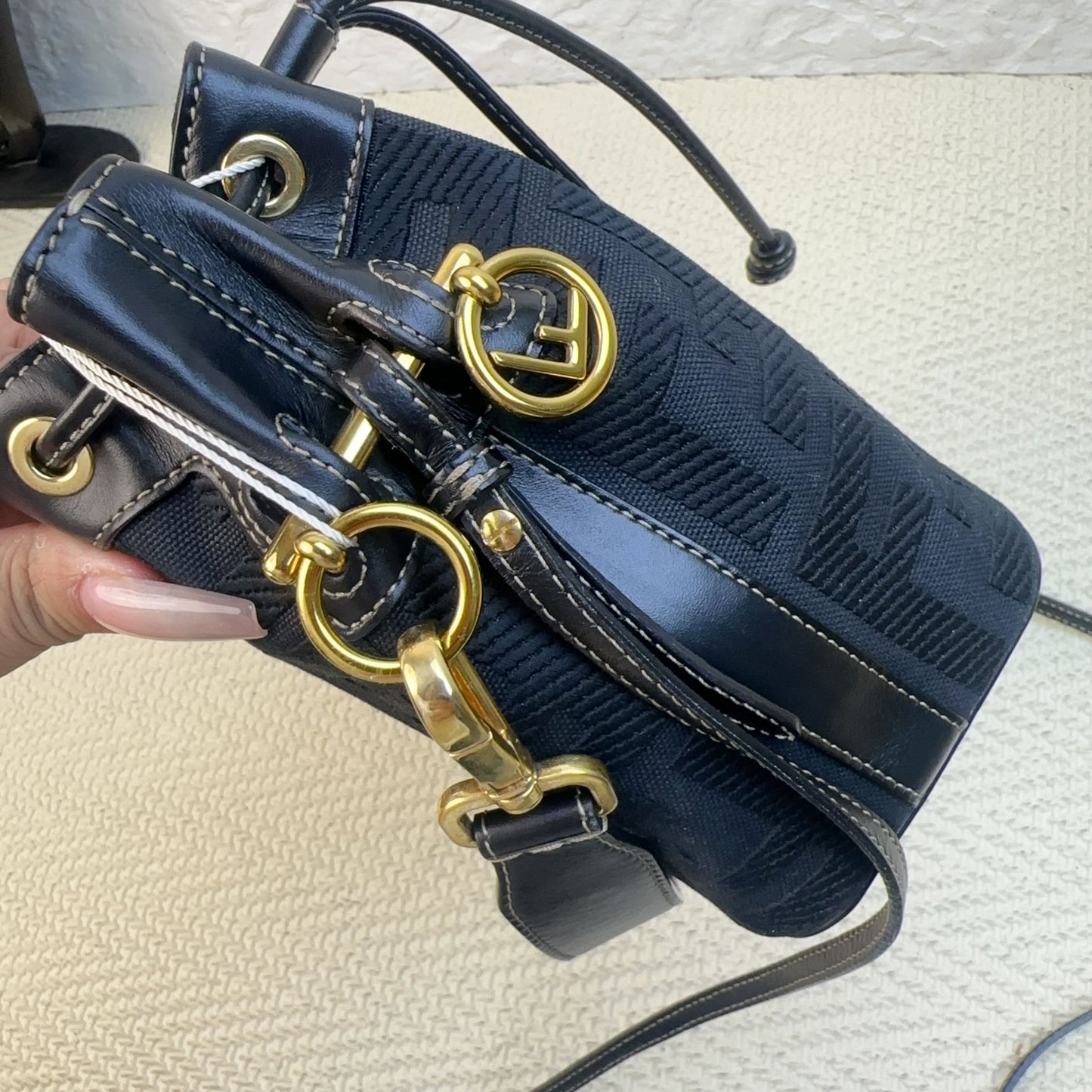 Fendi - Mon Tresor - Cloth - Black - (mini)