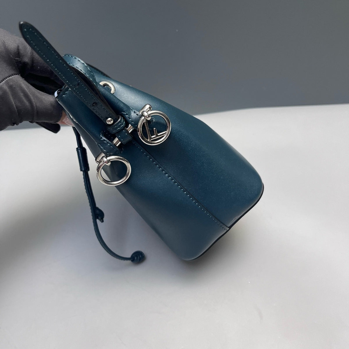 Fendi - Mon Tresor Mini - Leather - Blue - (mini)