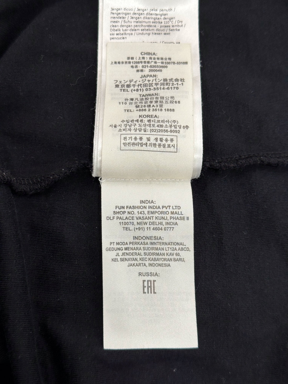 Fendi - Other - Cotton - Black - (M)