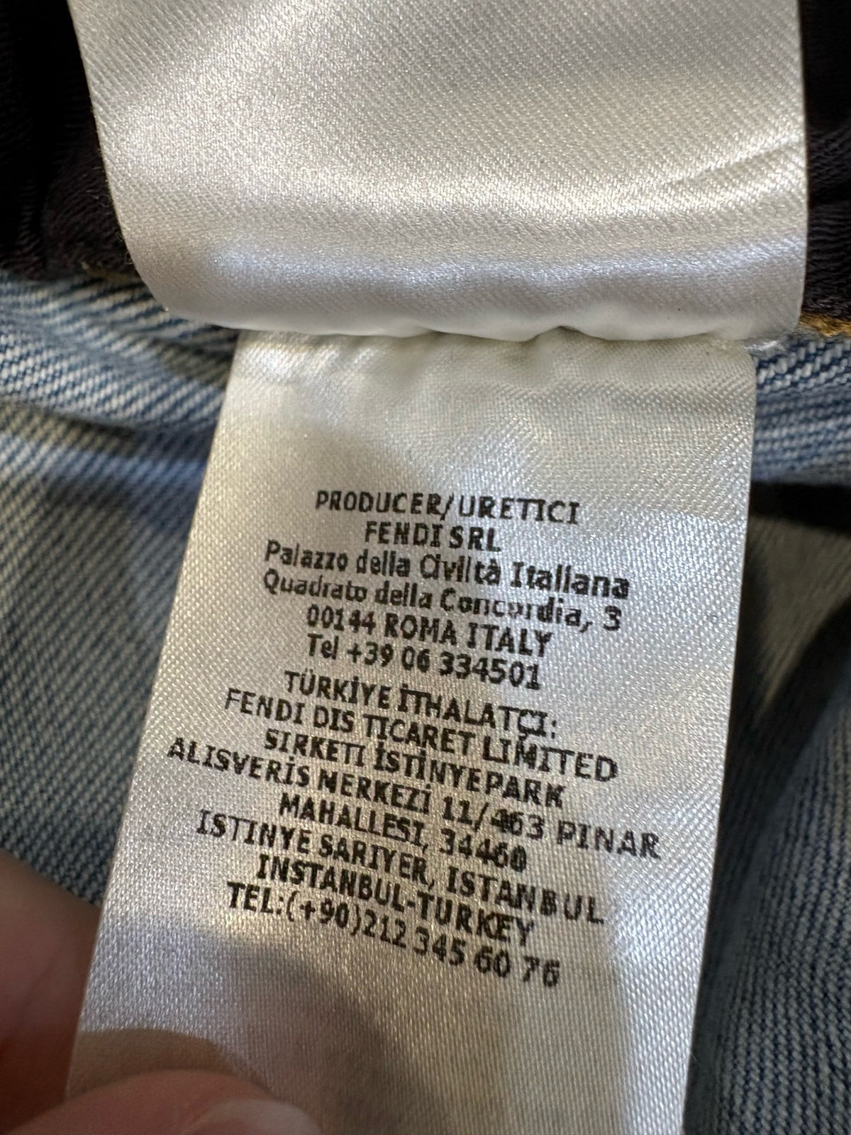 Fendi - Other - Denim - Jeans - Blue - (34)