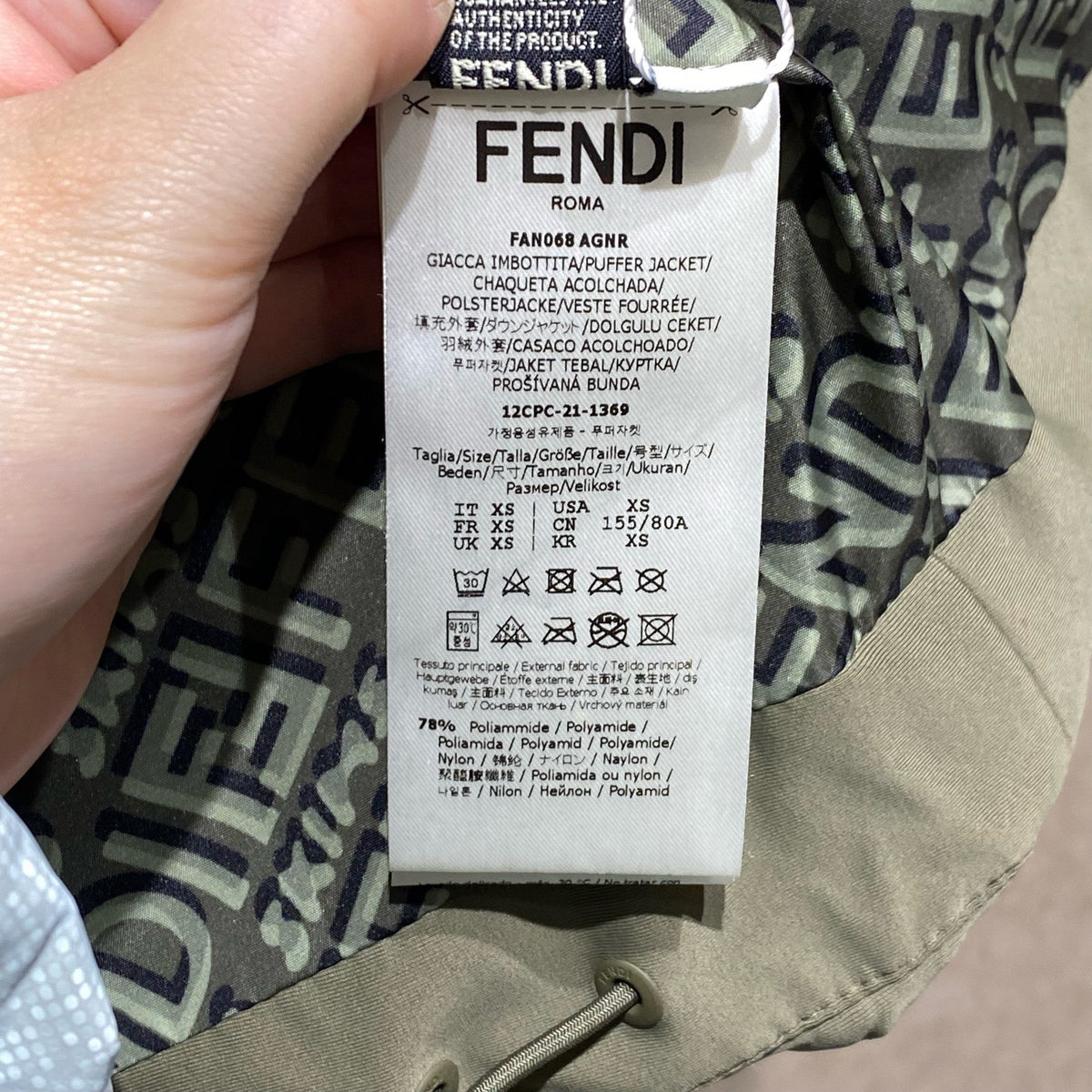 Fendi - Other - Polyamide - Green - (XS)