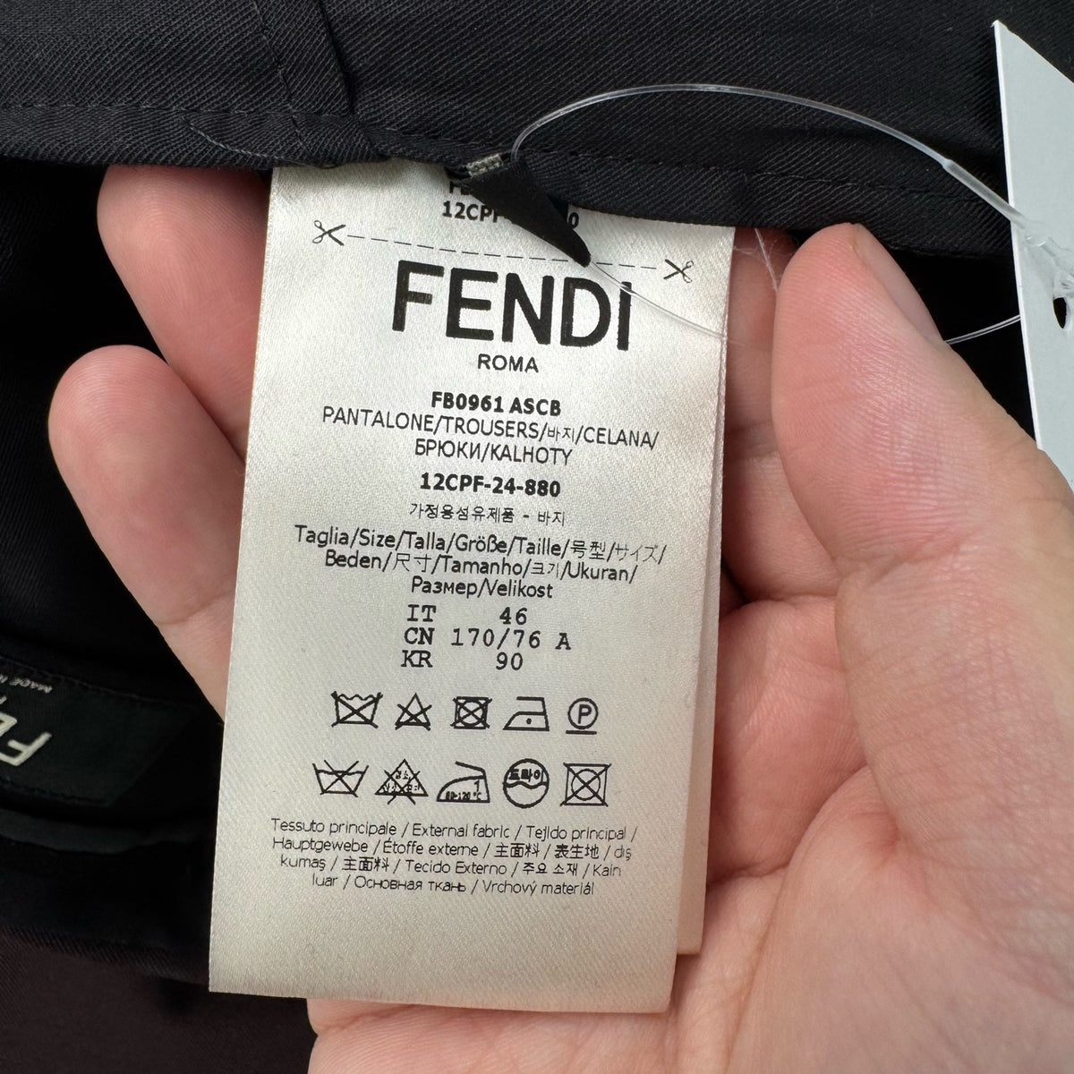 Fendi - Other - Wool - Burgundy - (42)