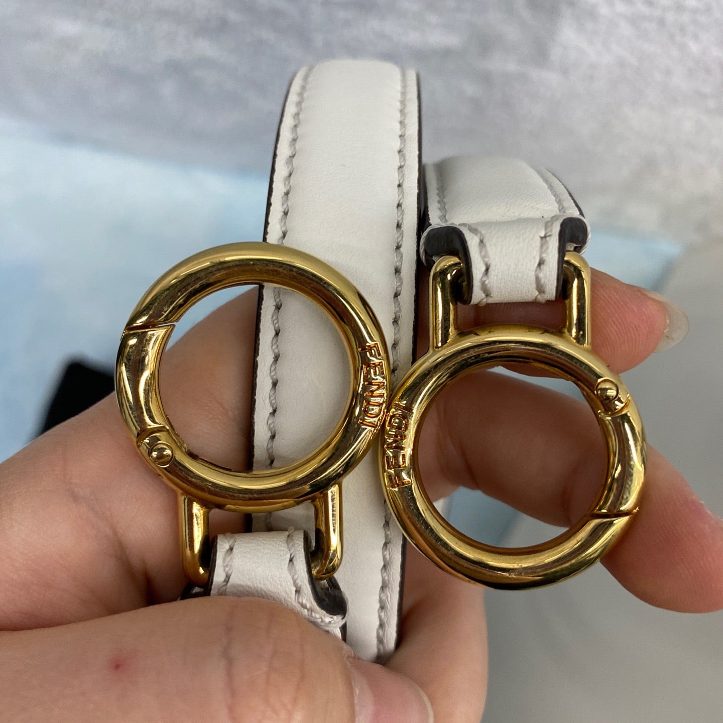 Fendi - Peekaboo ISeeU - Leather - White - (medium)